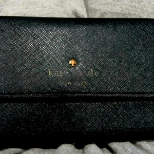 Kate Spade wristlet/wallet with mirror and strap